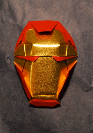 Illustration for article titled Origami Iron Man Has a Reasonable Handicap